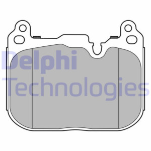 DELPHI LP3597 Brzdové platničky Predné pre