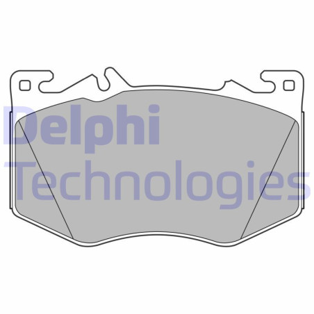 DELPHI LP3620 Pastiglie freno Anteriore per