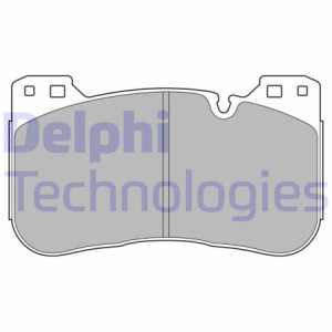 DELPHI LP3626 Brzdové platničky Predné pre