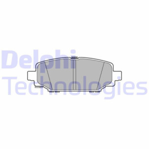 DELPHI LP3582 Brzdové platničky Zadné pre