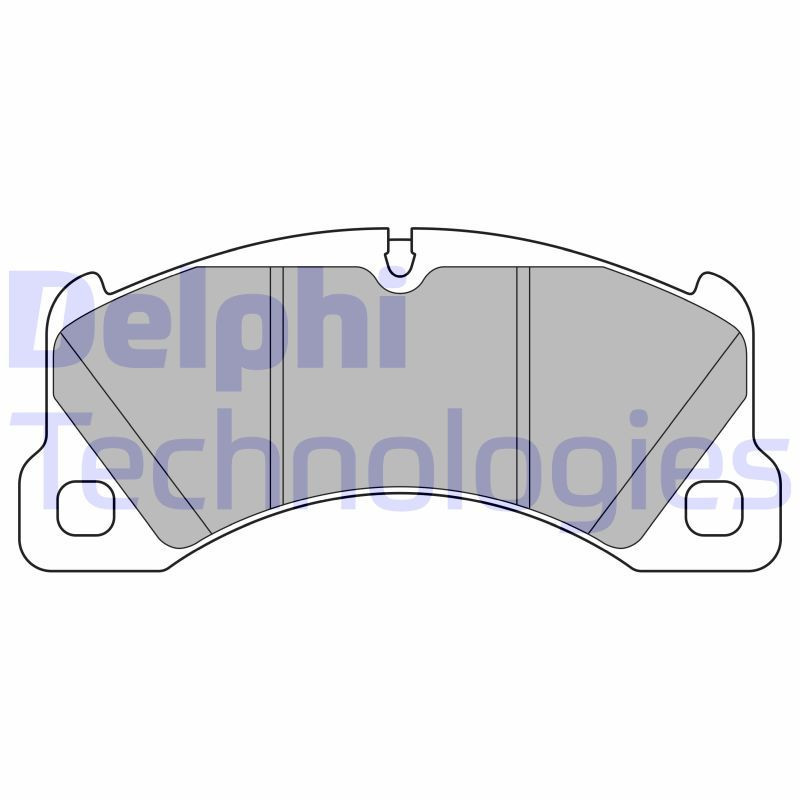 DELPHI LP3629 Brake Pads Set Front for