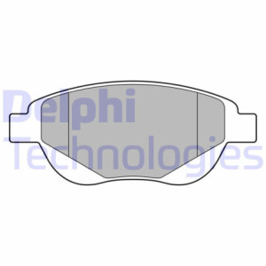 DELPHI LP3638 Pastillas de freno Delantero para