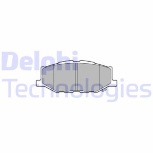 DELPHI LP3637 Pastillas de freno Delantero para