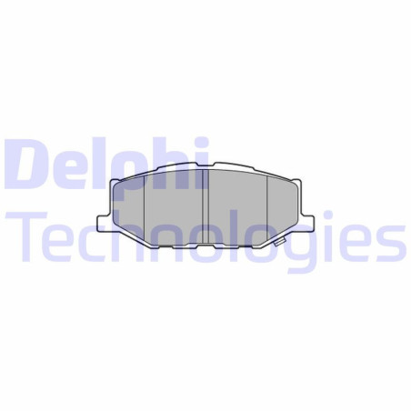 DELPHI LP3637 Pastiglie freno Anteriore per