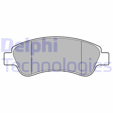 DELPHI LP3660 Pastiglie freno Anteriore per