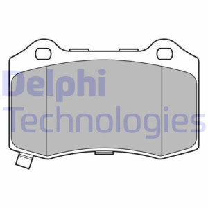 DELPHI LP3676 Bremsbeläge Hinten für