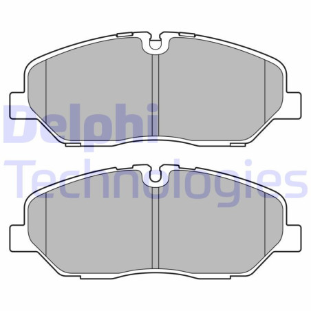 DELPHI LP3683 Pastiglie freno Anteriore per