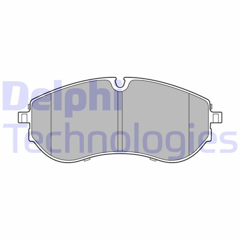 DELPHI LP3610 Brzdové destičky Přední pro
