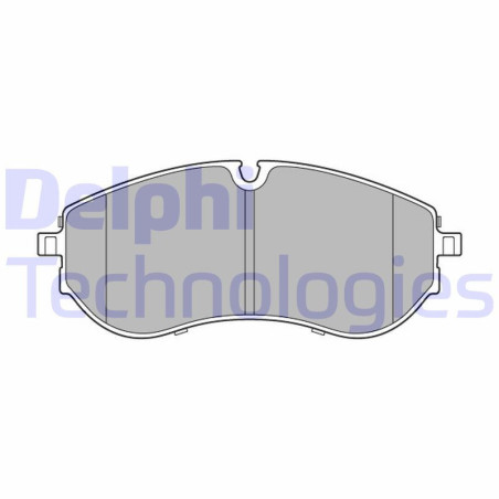 DELPHI LP3610 Brzdové destičky Přední pro