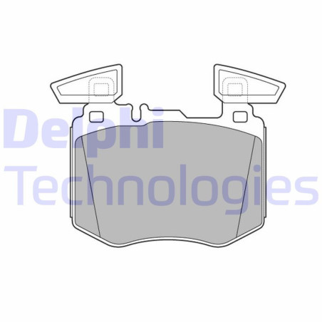 DELPHI LP3642 Pastiglie freno Anteriore per