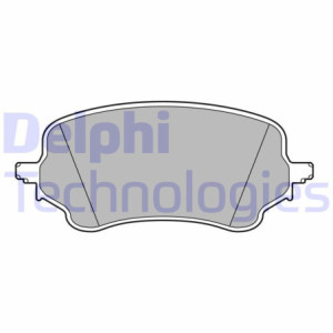 DELPHI LP3648 Brzdové platničky Predné pre