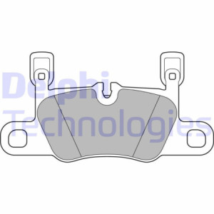 DELPHI LP3656 Pastiglie freno Posteriore per