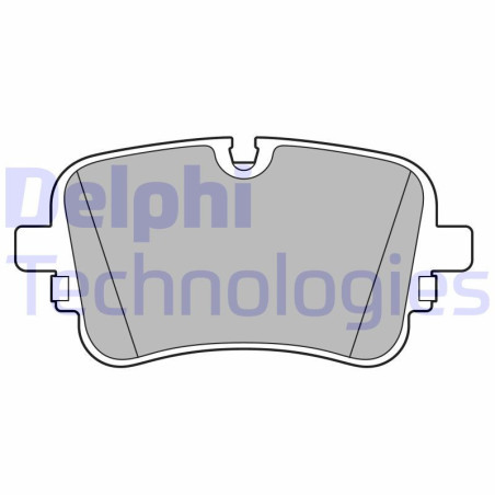 DELPHI LP3671 Klocki hamulcowe Tył dla