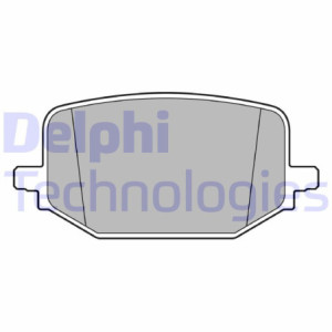 DELPHI LP3697 Pastiglie freno Posteriore per