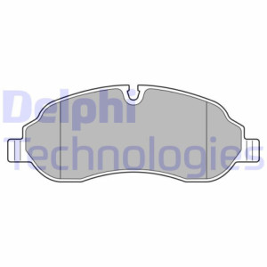 DELPHI LP3682 Pastiglie freno Anteriore per