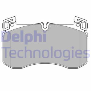 DELPHI LP3728 Brzdové platničky Predné pre