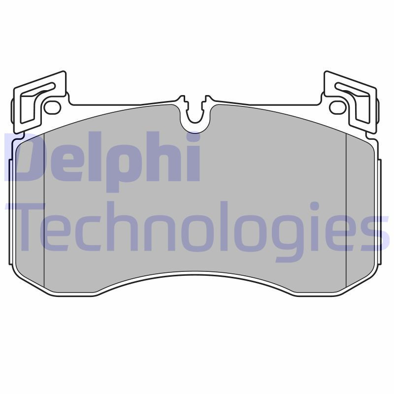 DELPHI LP3728 Plaquettes de frein Avant pour