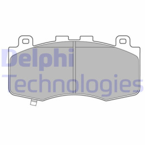 DELPHI LP3631 Pastillas de freno Delantero para