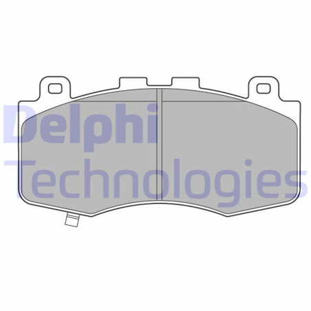 DELPHI LP3631 Klocki hamulcowe Przód dla