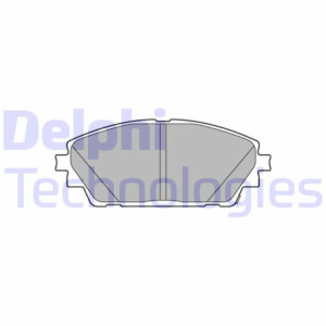 DELPHI LP3632 Pastillas de freno Delantero para