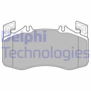 DELPHI LP3654 Brzdové platničky Predné pre