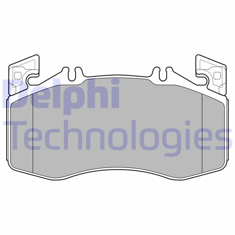 DELPHI LP3654 Klocki hamulcowe Przód dla