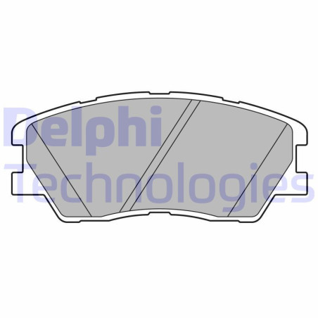 DELPHI LP3673 Pastillas de freno Delantero para