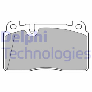 DELPHI LP3677 Brzdové platničky Predné pre