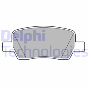 DELPHI LP3706 Pastillas de freno Trasero para