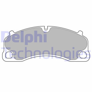 DELPHI LP3729 Pastillas de freno Delantero para