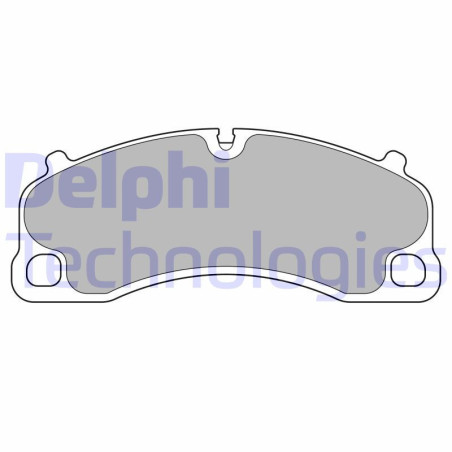 DELPHI LP3729 Bremsbeläge Vorne für