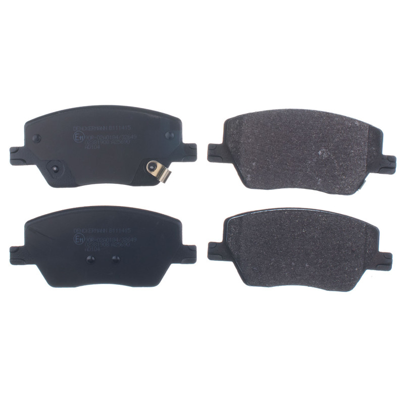 DENCKERMANN B111415 Brake Pads Set Front for Fiat Tipo
