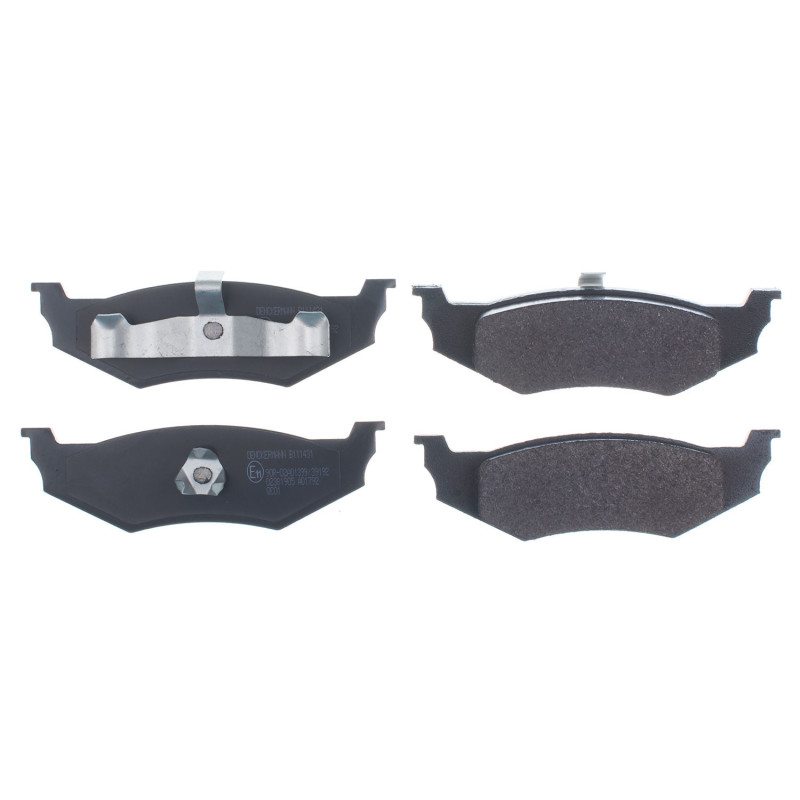 DENCKERMANN B111431 Brake Pads Set Rear for