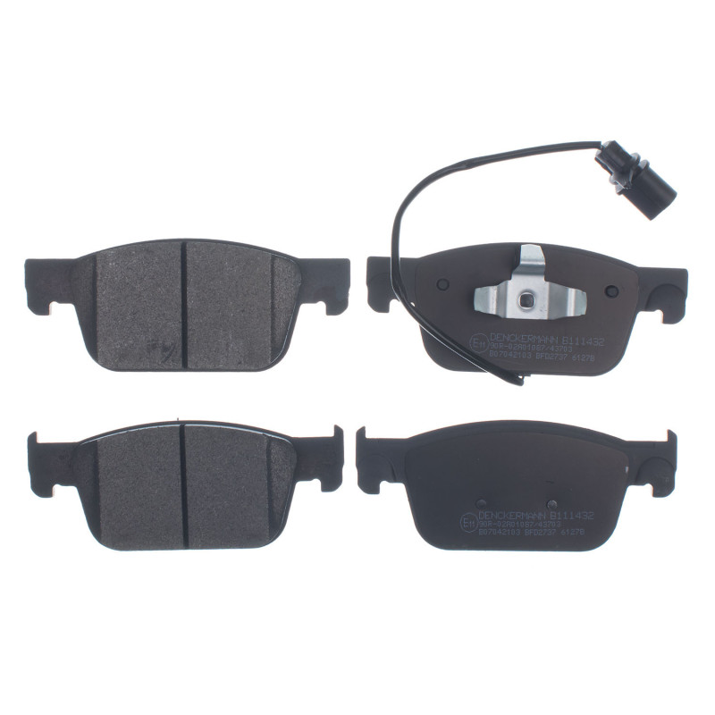 DENCKERMANN B111432 Plaquettes de frein avant pour Audi A5 A4 Allroad
