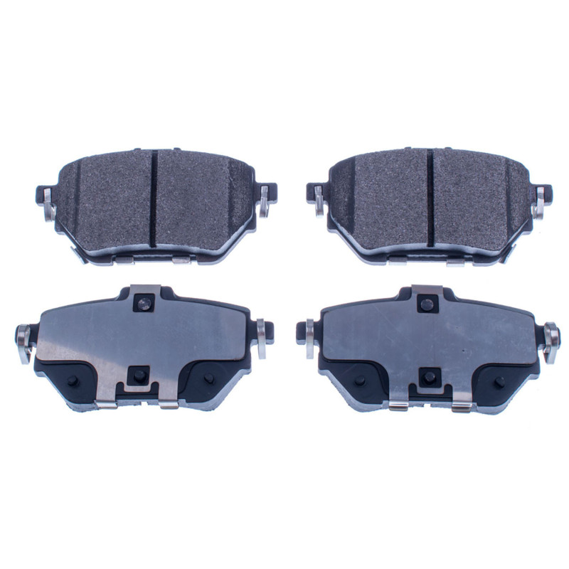 DENCKERMANN B111459 Brzdové destičky Zadní pro