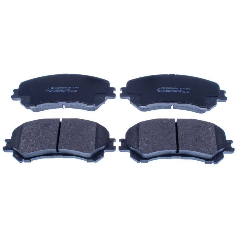 DENCKERMANN B111460 Plaquettes de frein Avant pour