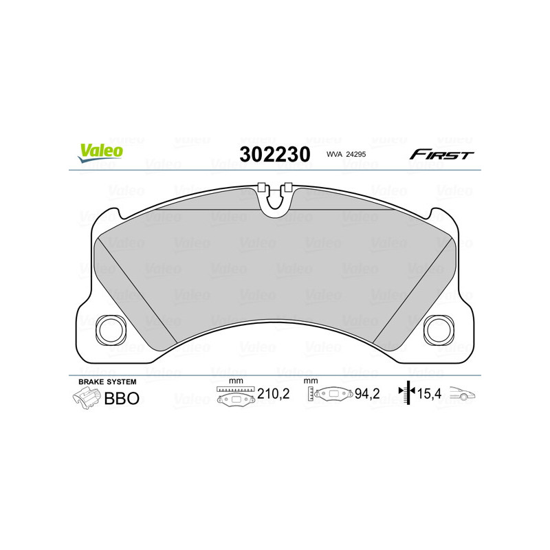 VALEO 302230 Brake Pads