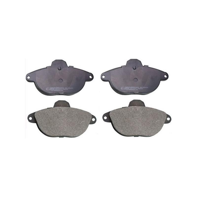 DENCKERMANN B110124 Brake Pads Set Front for