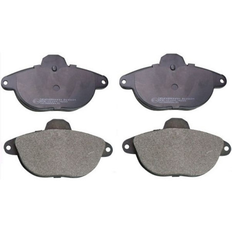 DENCKERMANN B110124 Plaquettes de frein Avant pour