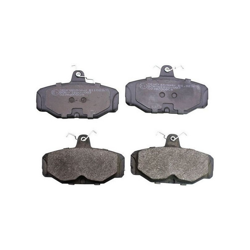 DENCKERMANN B110236 Plaquettes de frein Arrière pour