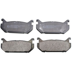 DENCKERMANN B110430 Brzdové platničky Zadné pre