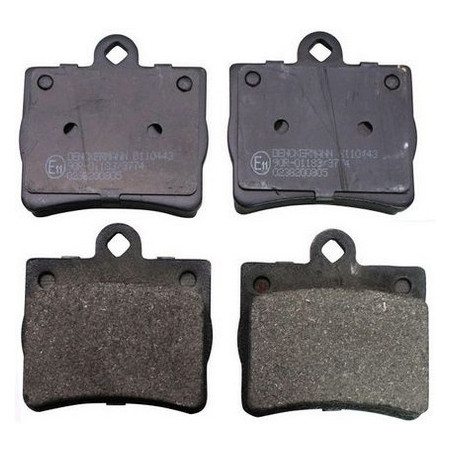 DENCKERMANN B110443 Pastiglie freno Posteriore per