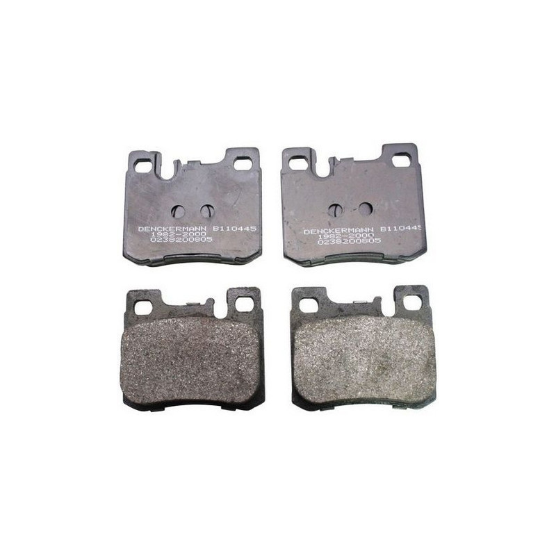 DENCKERMANN B110445 Brake Pads Set Rear for