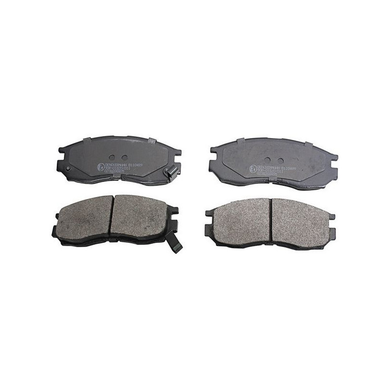 DENCKERMANN B110489 Bremsbeläge Vorne für