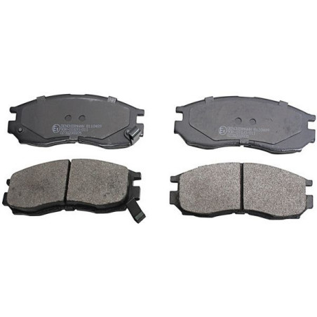 DENCKERMANN B110489 Brake Pads Set Front for