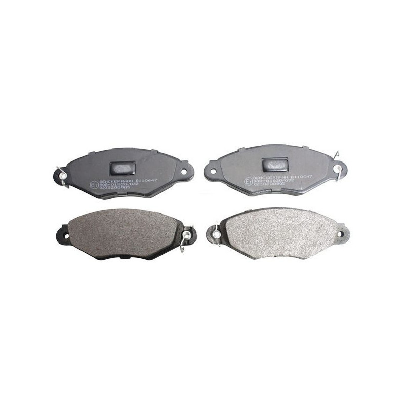 DENCKERMANN B110647 Brake Pads Set Front for