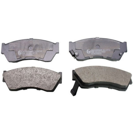 DENCKERMANN B110710 Brake Pads Set Front for