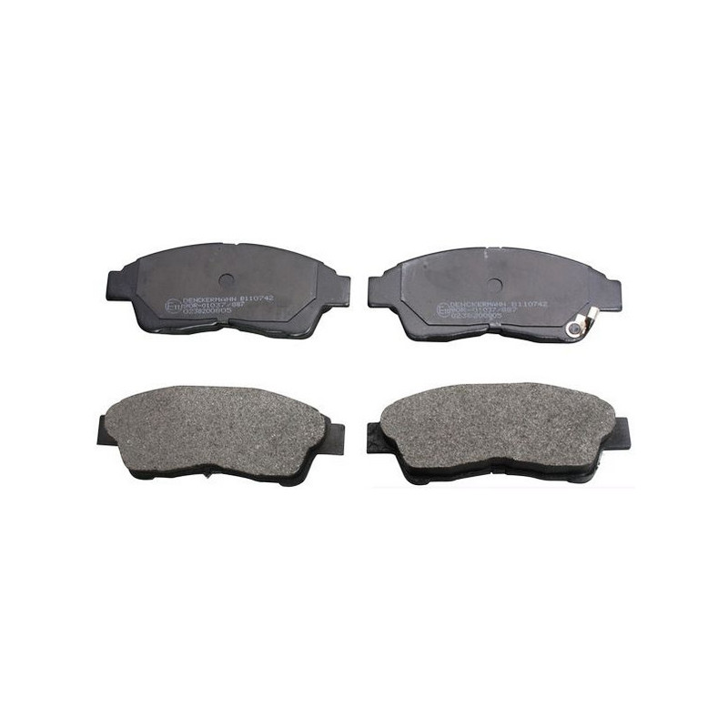 DENCKERMANN B110742 Klocki hamulcowe Przód dla