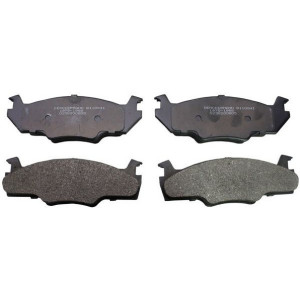 DENCKERMANN B110841 Brzdové platničky Predné pre