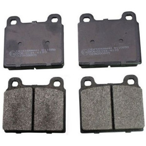 DENCKERMANN B110850 Brzdové destičky Přední pro